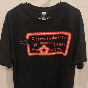 Black Graphic T-Shirt Authentic Garments